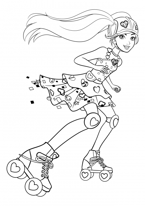 450 Coloring Pages Roller Skates Latest HD Coloring Pages Printable