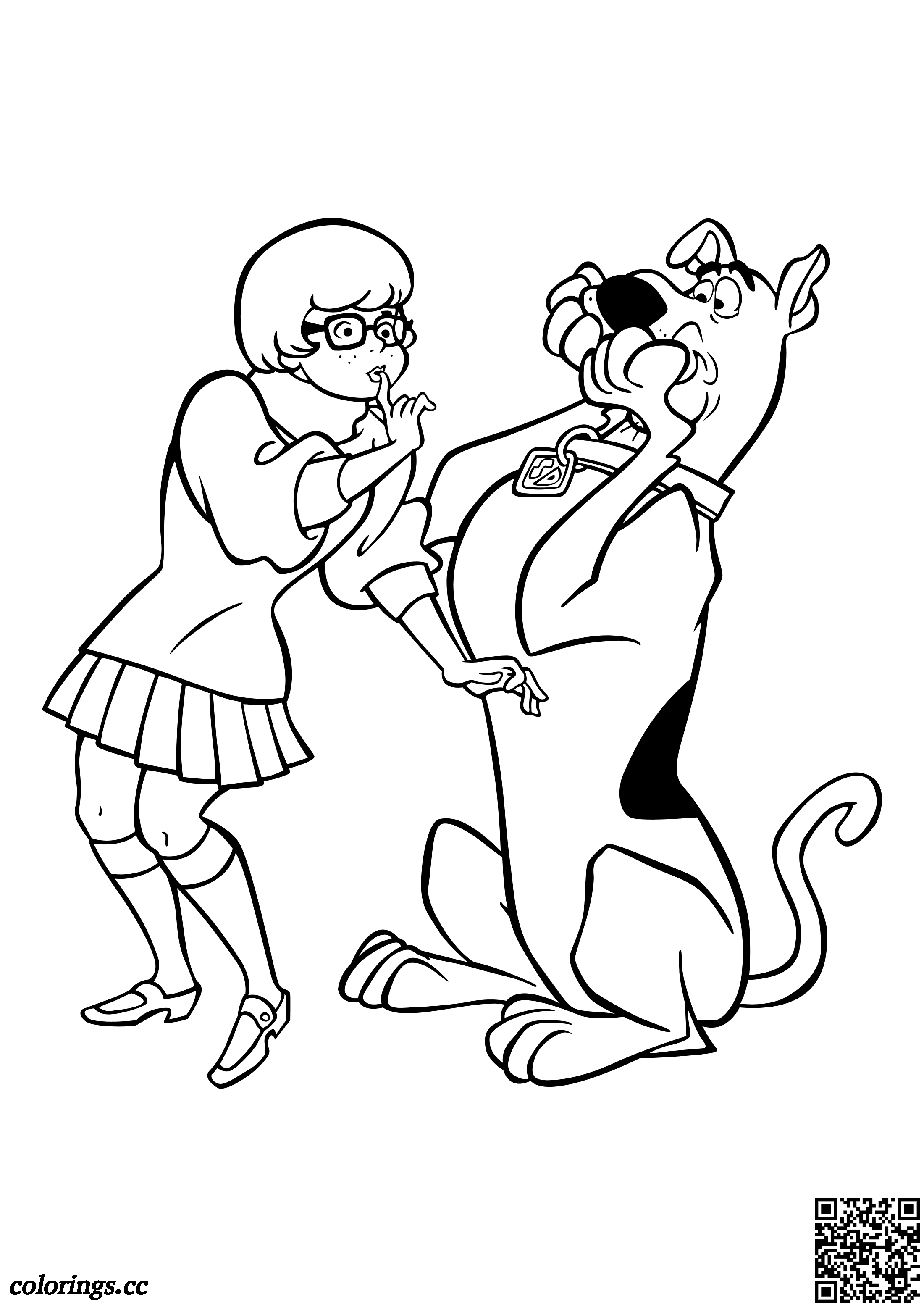 How to Draw Velma Dinkley, Scooby Doo