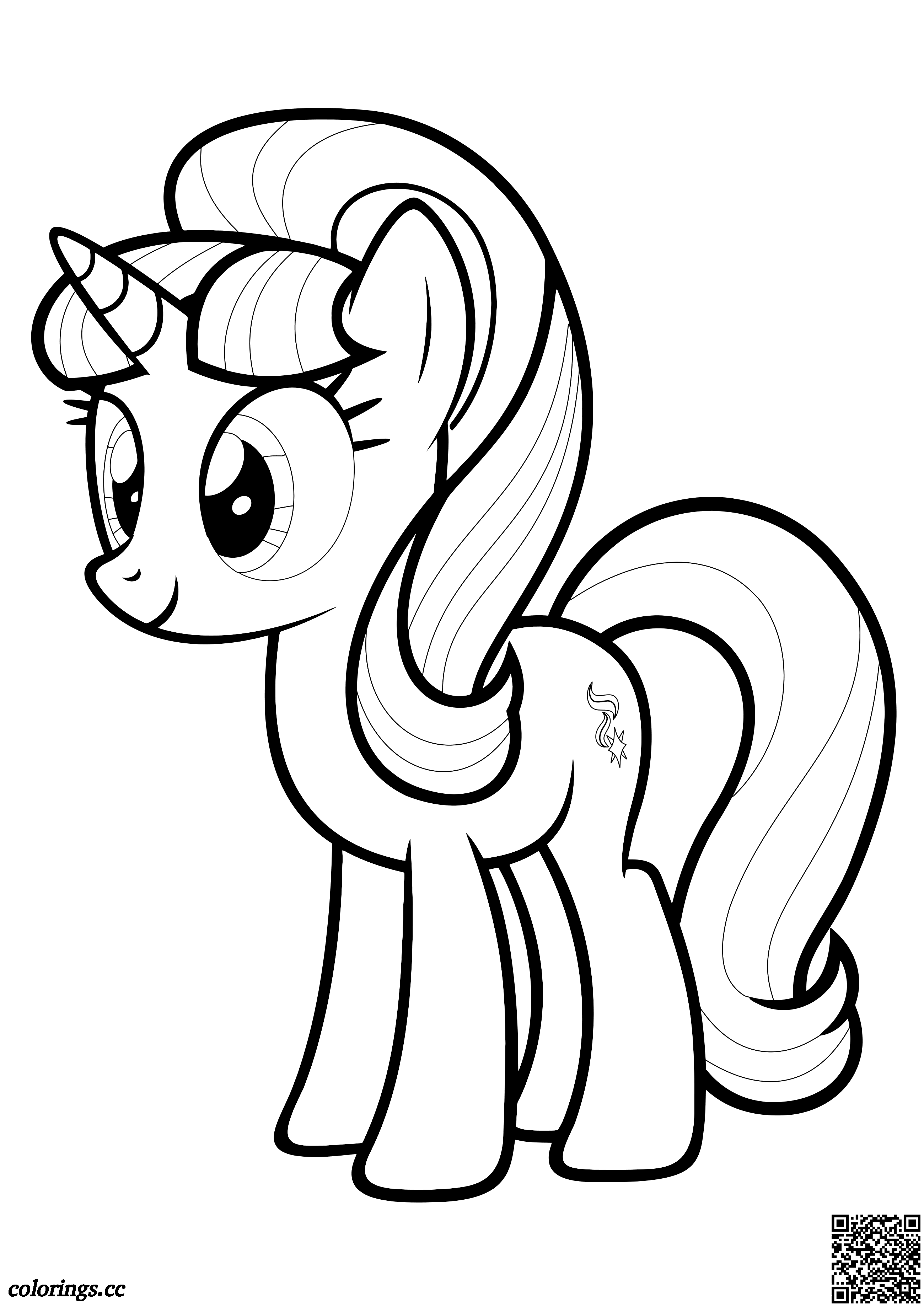 Starlight Glimmer coloring pages, My Little Pony Friendship Is ...
