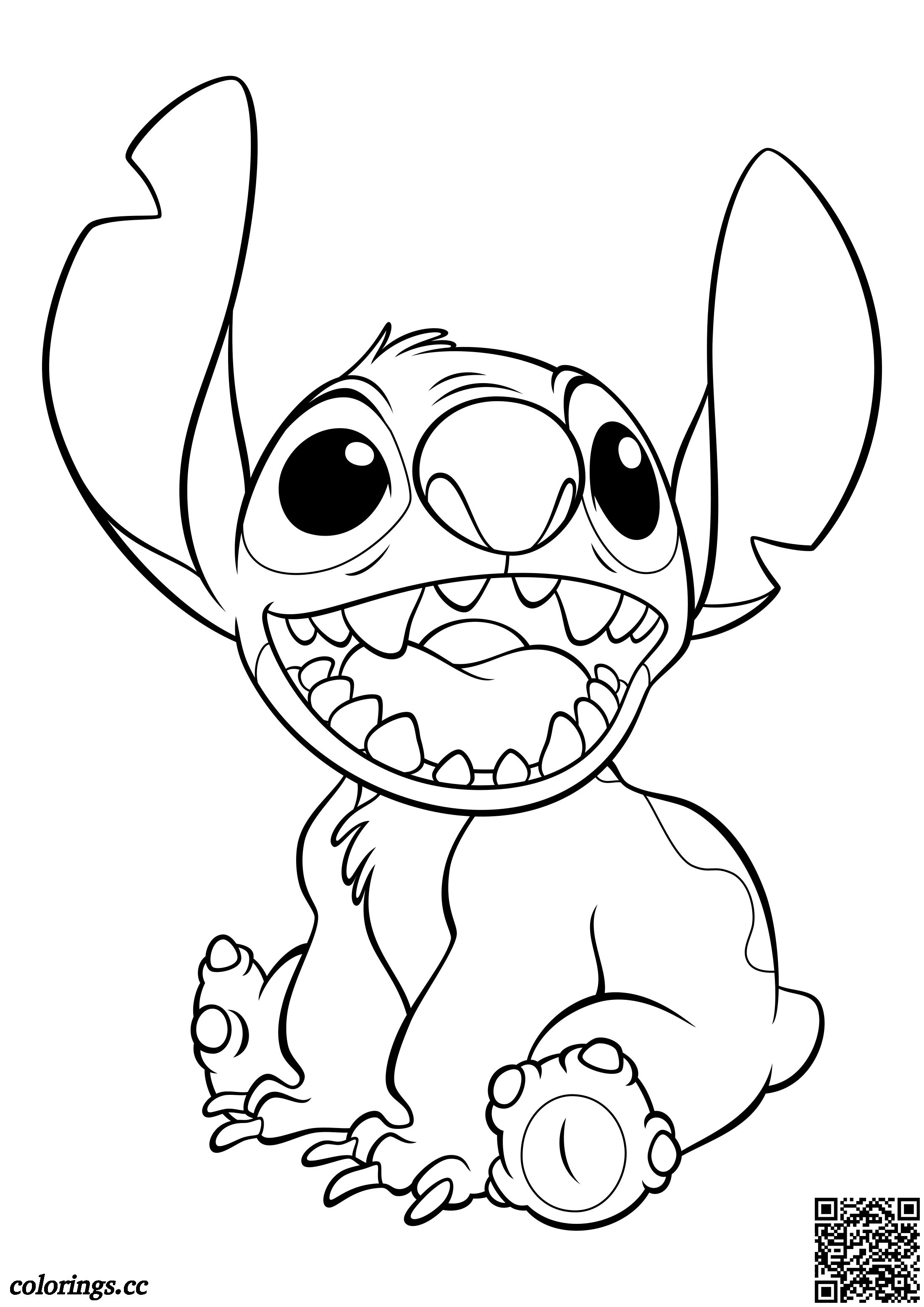 Stitch / Experiment 20 coloring pages, Lilo and Stitch coloring ...
