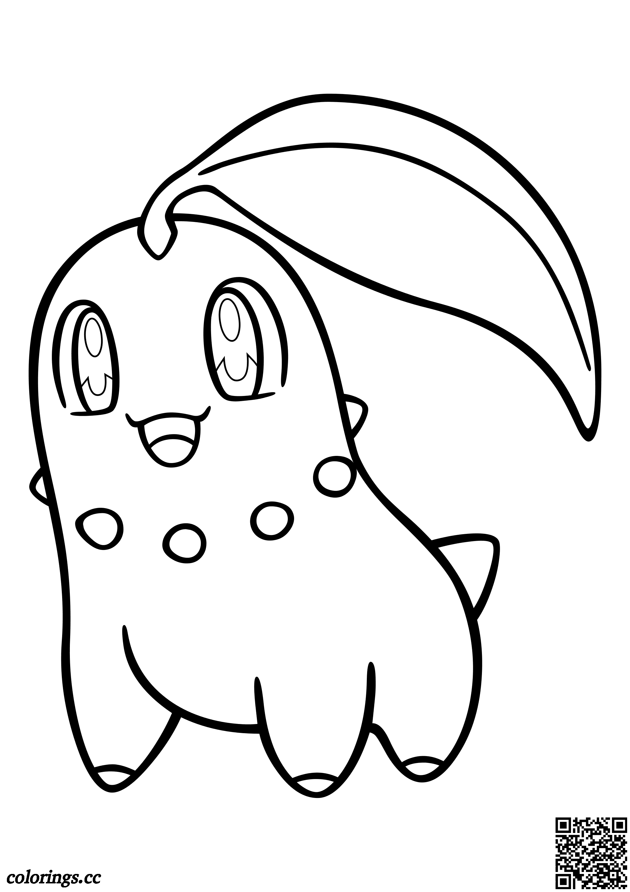 Desenhos de Pokémon Chicorita - Como desenhar Pokémon Chicorita passo a  passo