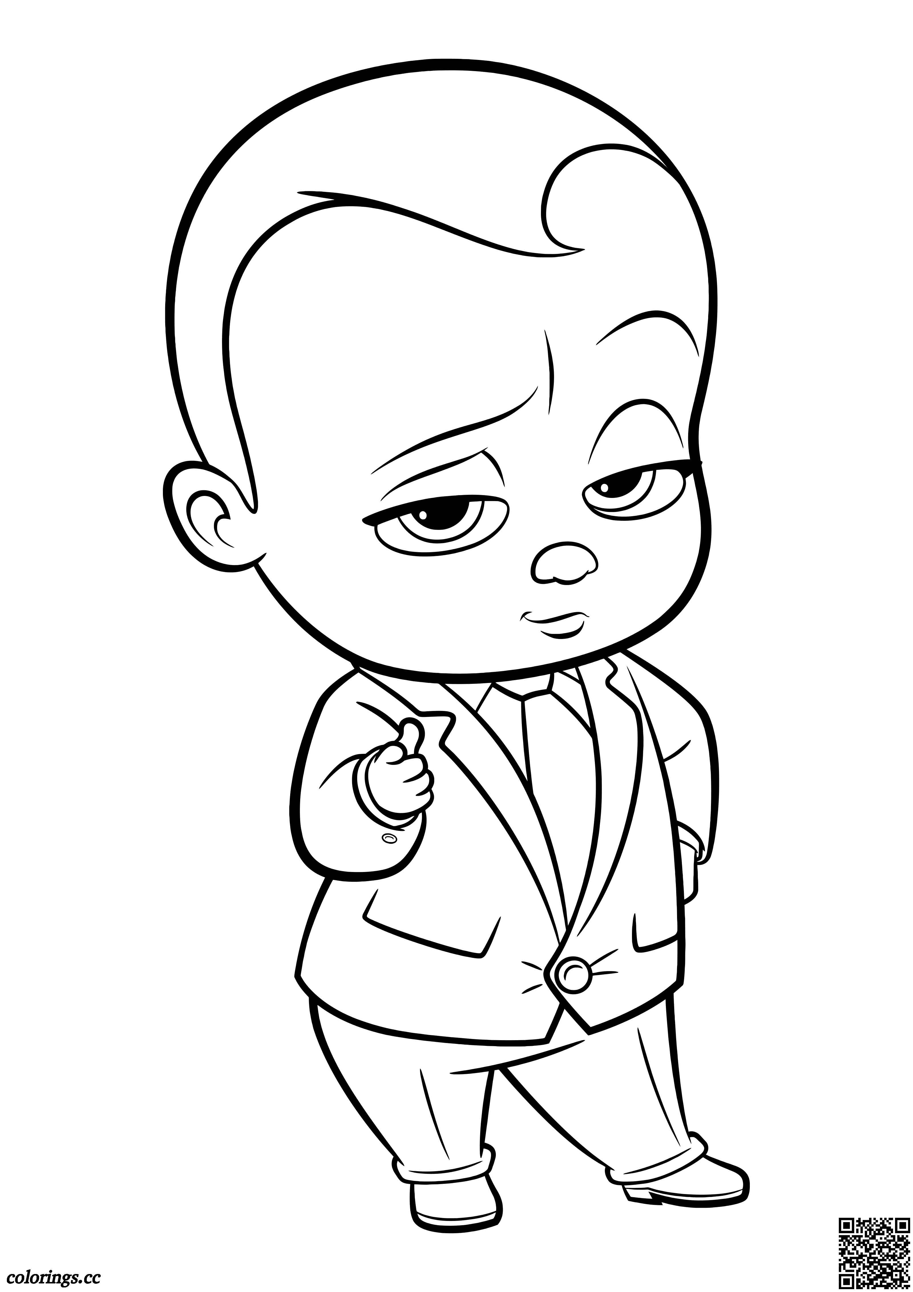 The Boss Baby coloring pages, Boss   baby coloring pages ...
