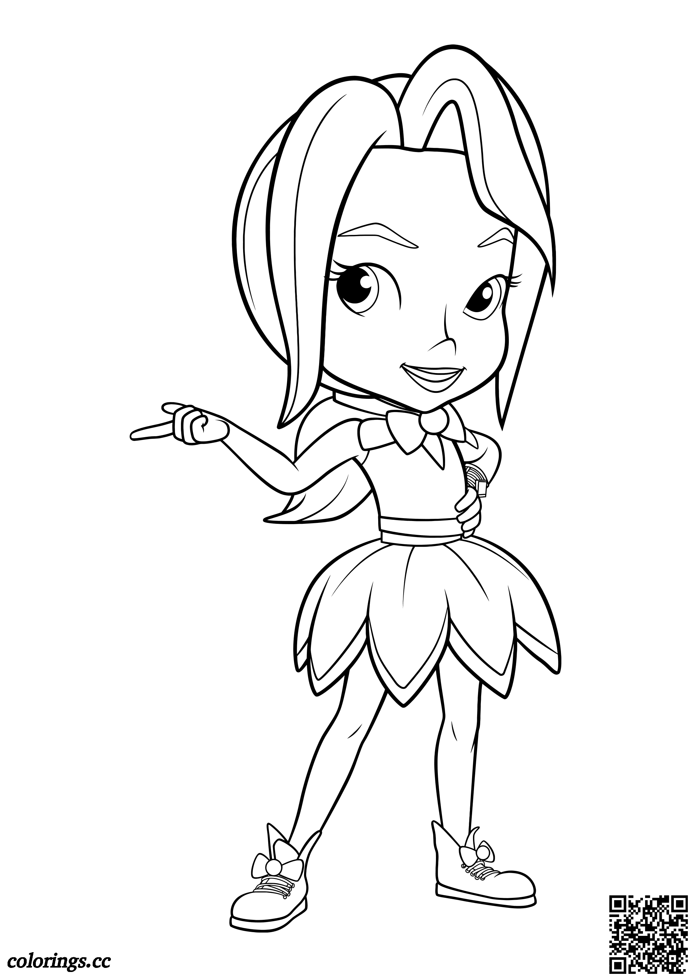 Indigo Allfruit coloring pages, Rainbow Rangers coloring pages ...