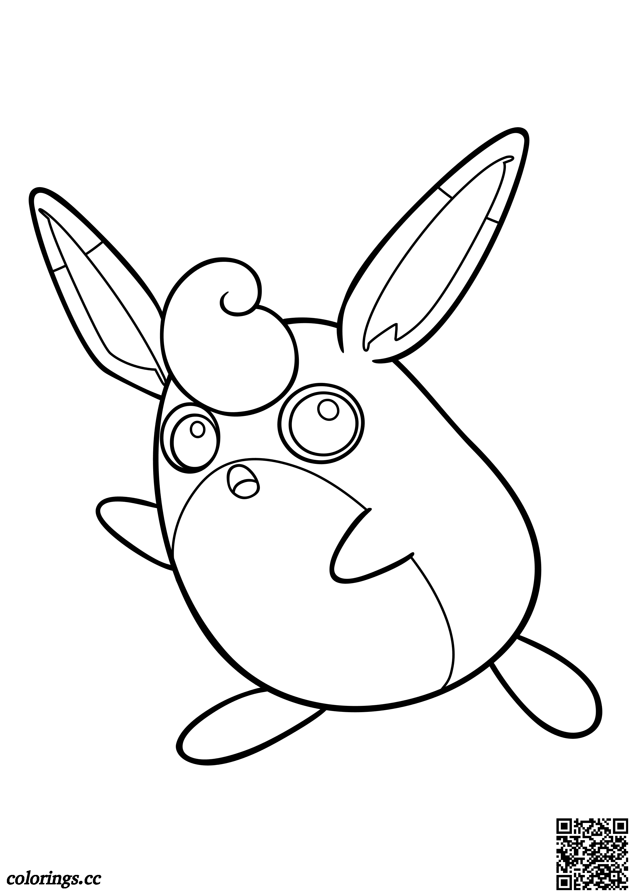 040 - Wigglytuff coloring pages, Pokemon coloring pages - Colorings.cc