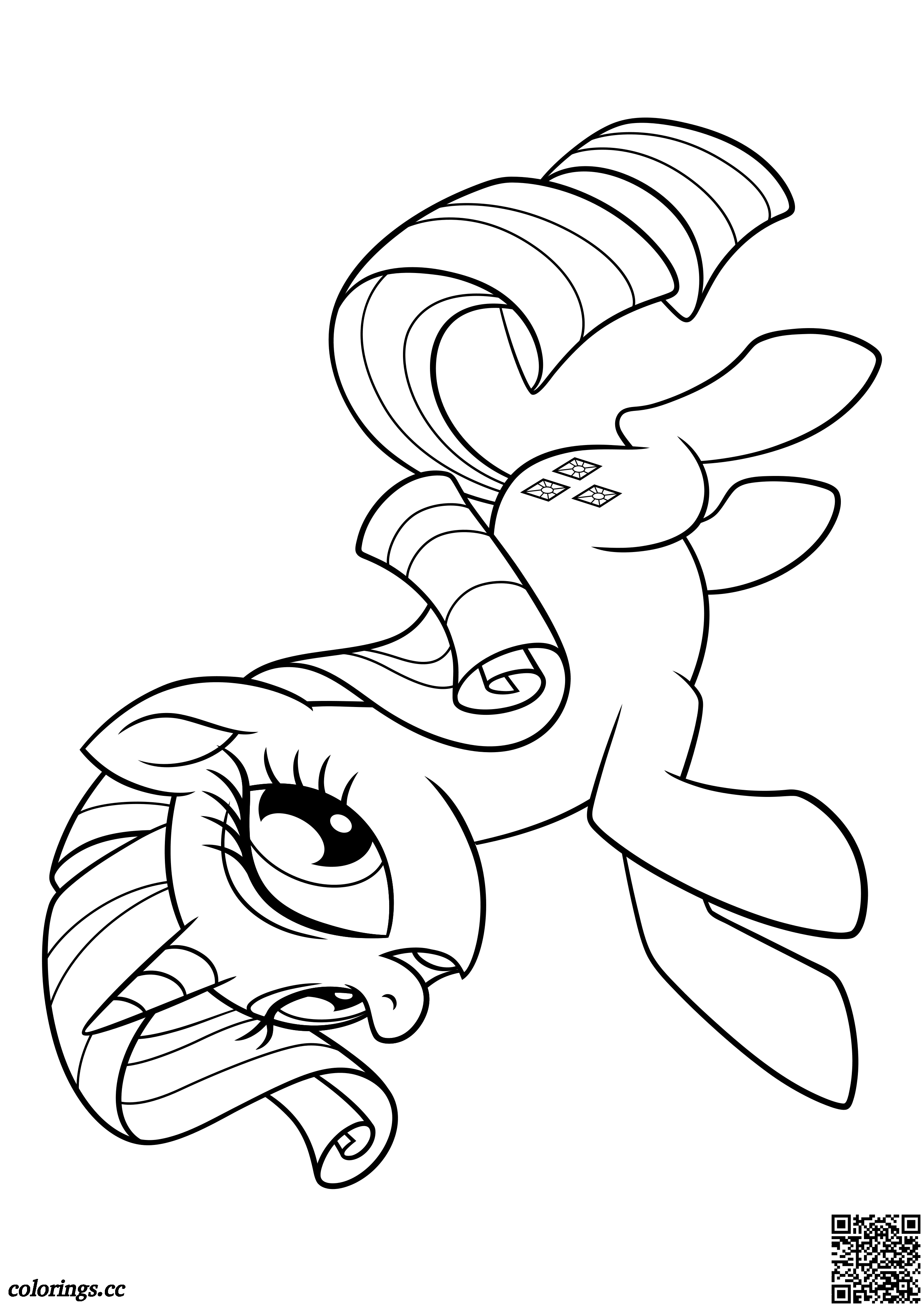 Rarity coloring pages, My little pony movie coloring pages ...