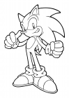 Noble Sonic the Hedgehog