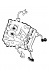 SpongeBob is dancing