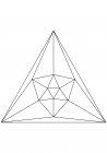 Schlegel diagram for the icosahedron