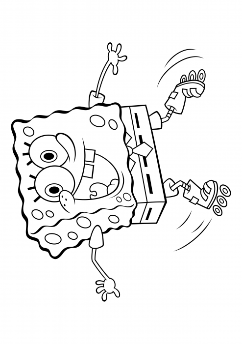 SpongeBob σε κυλίνδρους