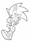 Sonic the Hedgehog has lightning reflexes