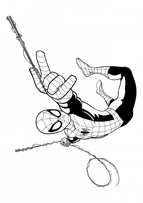 Spider-Man lässt das Web raus