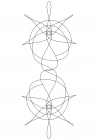 Orbits in a circular three-body problem