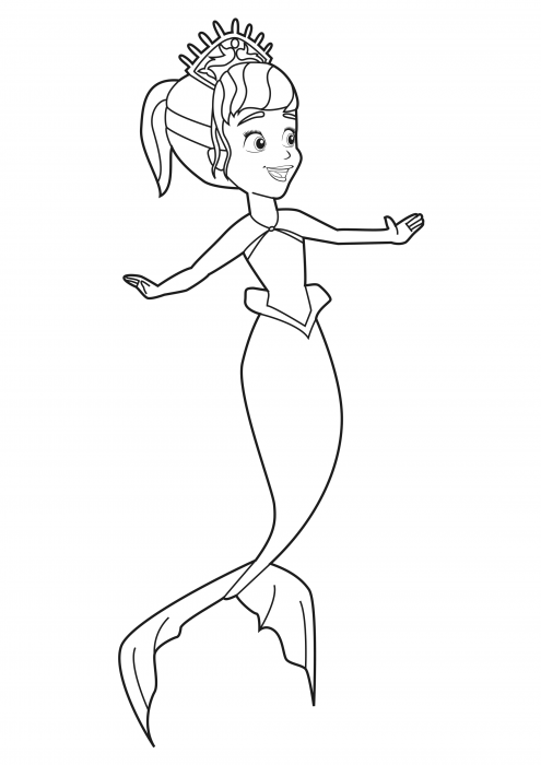 Princess una mermaid