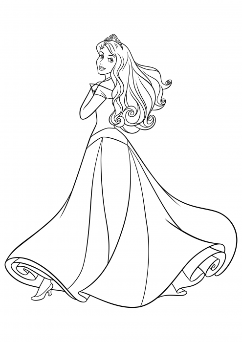 600  Disney Princess Coloring Pages Aurora  Latest Free