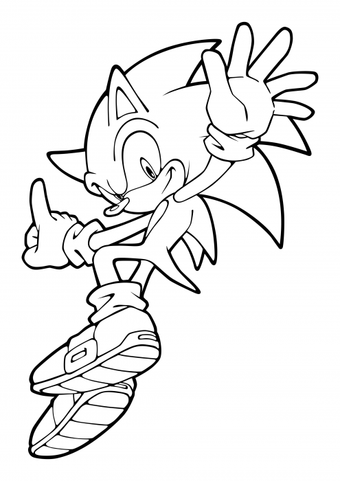 Sonic the Hedgehog - o personagem principal