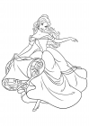 Elegancki taniec Belle