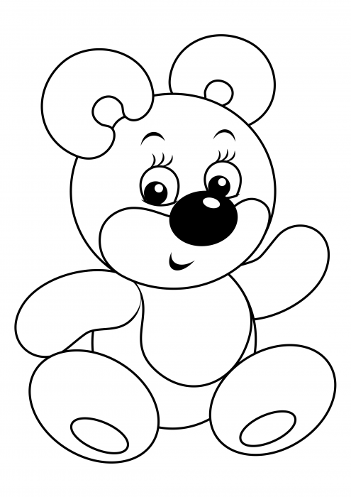 4400 Coloring Pages Of Teddy Bear To Print  Latest Free
