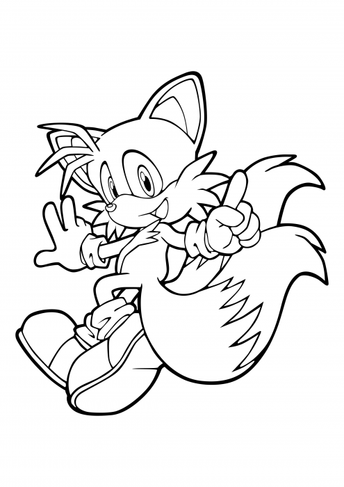 Tails is running