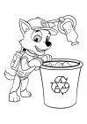 Rocky recycles waste