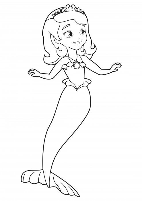 Princess sofia mermaid