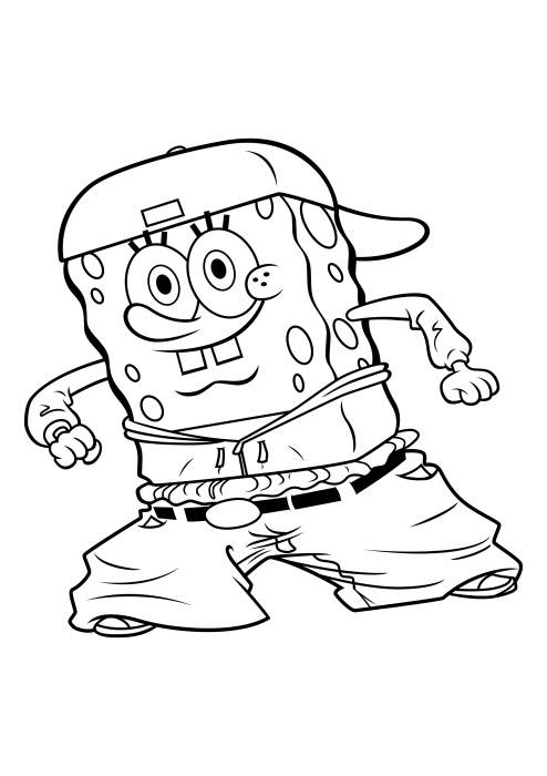 SpongeBob is a rapper