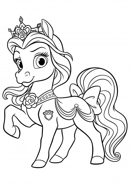 Little Pony - o animal de estimação da Belle