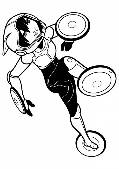 GoGo Tomago is racing on disks
