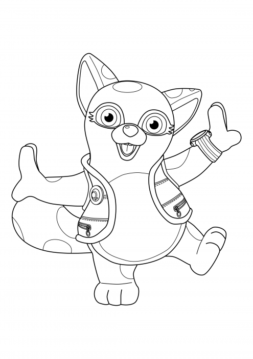 Special Agent Dotty coloring pages, Special agent Oso coloring pages ...
