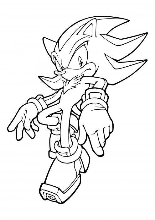 Desenhos do Shadow the Hedgehog para Colorir  Shadow the hedgehog, Páginas  para colorir, Desenhos para colorir