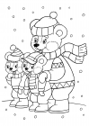 Teddy bear with teddy bears