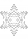 Patterned snowflake 2