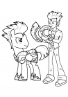 Flash Sentry Pony and Guy