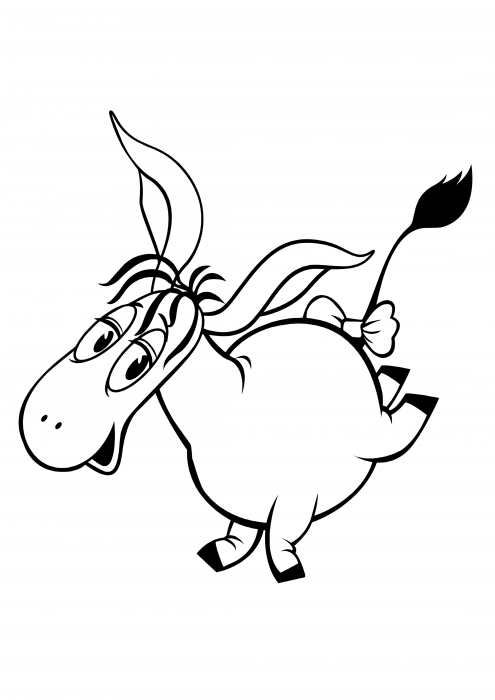 O burro alegre do Eeyore