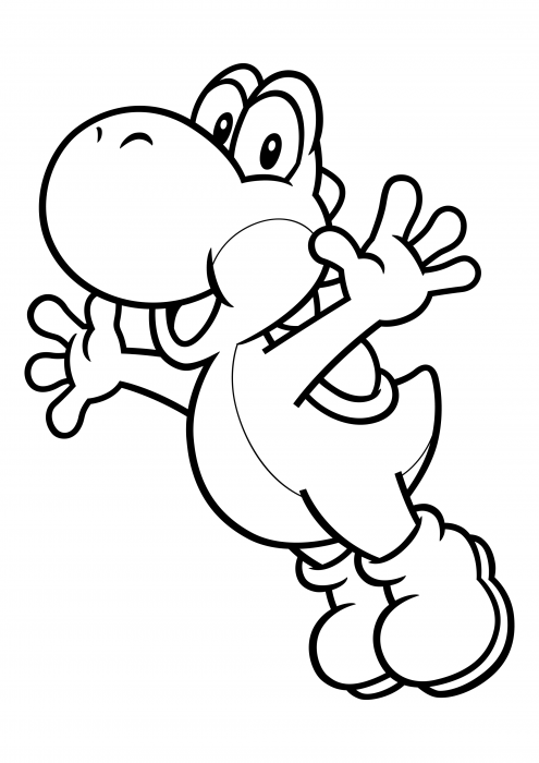 yoshi coloring pages super mario coloring pages colorings cc