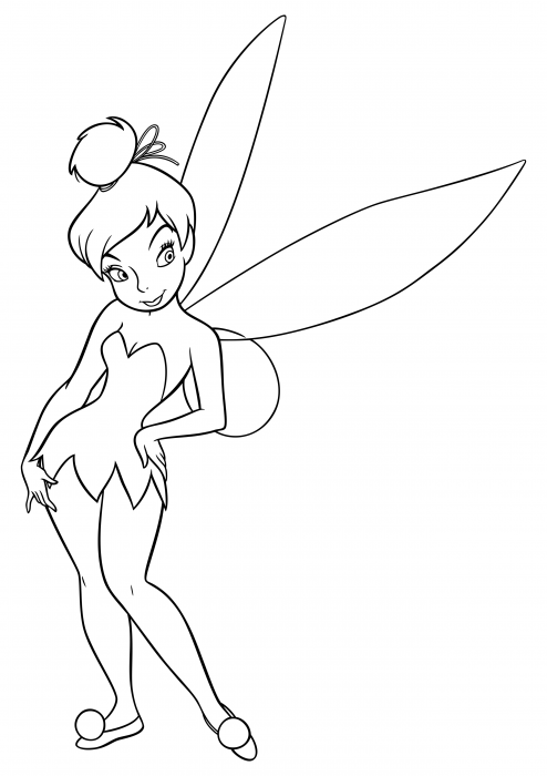Tinker Bell Fairy posing