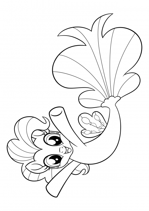 Pinkie Pie - sea pony