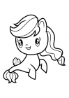 Sea kleines Pony Applejack