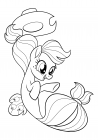 Applejack - sea pony