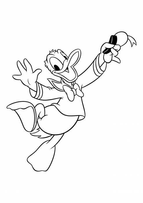 Funny Donald Duck