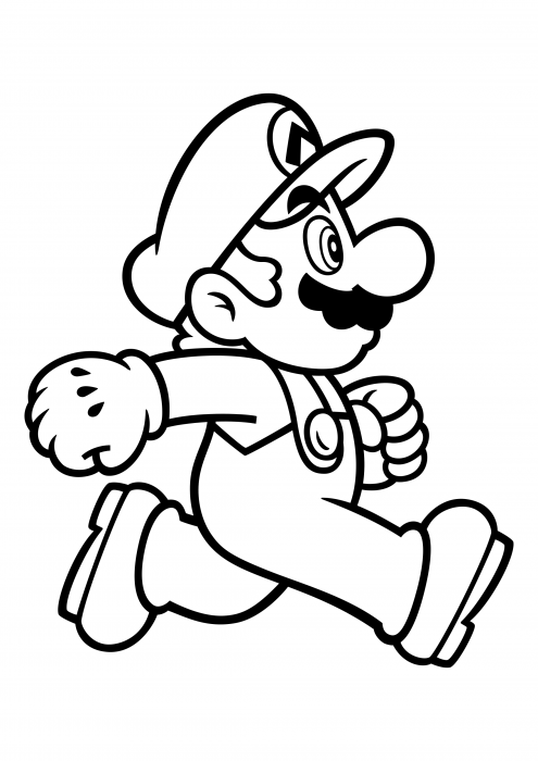 Mario is running